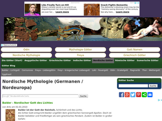 Nordische Mythologie (Germanen / Nordeuropa)